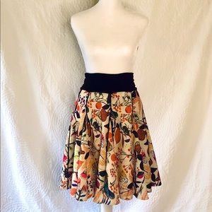 Anthropologie Eva Franco Size 0 Songbird Skirt